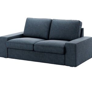 New in box! IKEA KIVIK Loveseat Cover Hillared Dark Blue 703.488.70